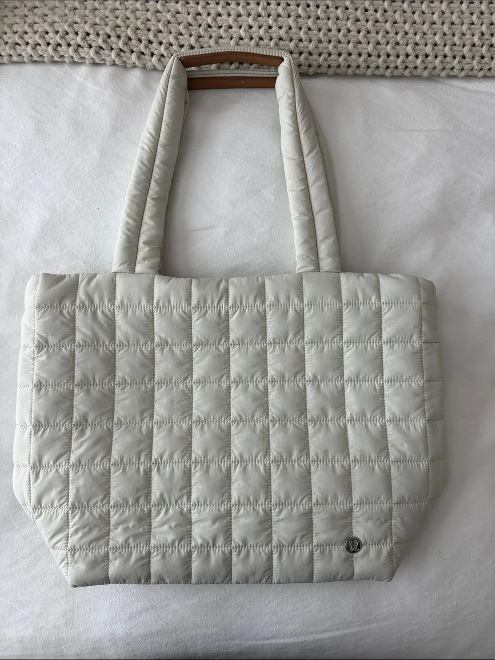 Lululemon Quilted Grid Tote Bag 12L